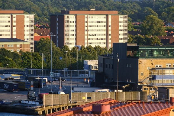 Layers of buildings